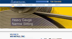 Desktop Screenshot of mdmetalsinc.com