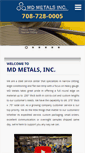 Mobile Screenshot of mdmetalsinc.com